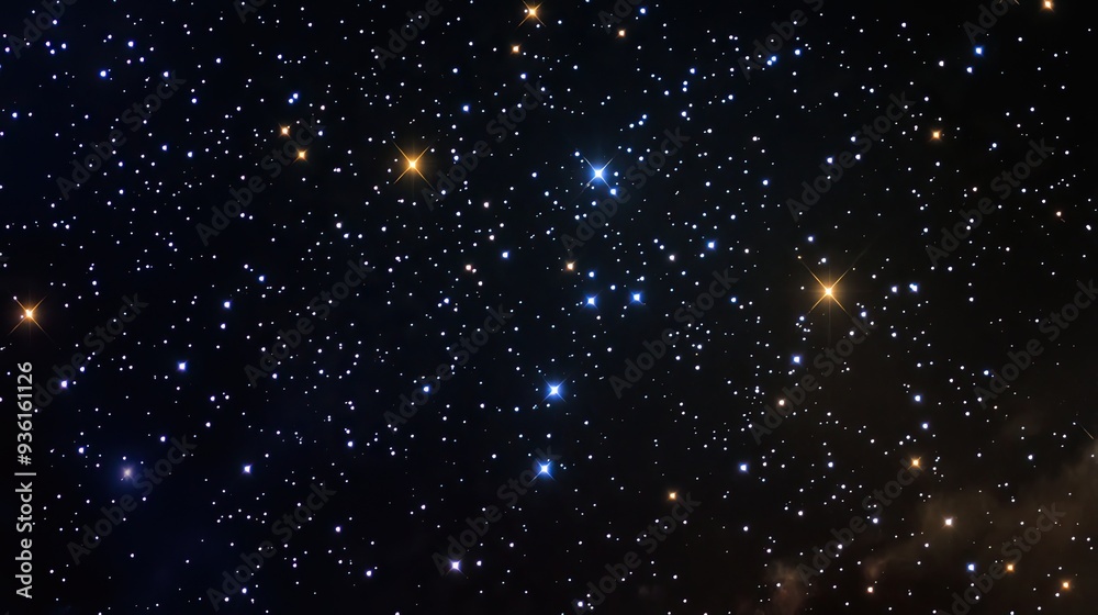 Fototapeta premium dark olive starfield, constellation Scorpio, dark olive, dark purple, dark violet