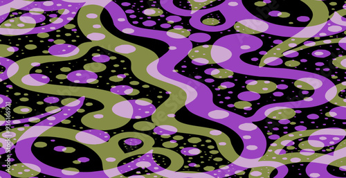 Abstract pattern. Illustration for printing on wall decorations. For use in graphics.