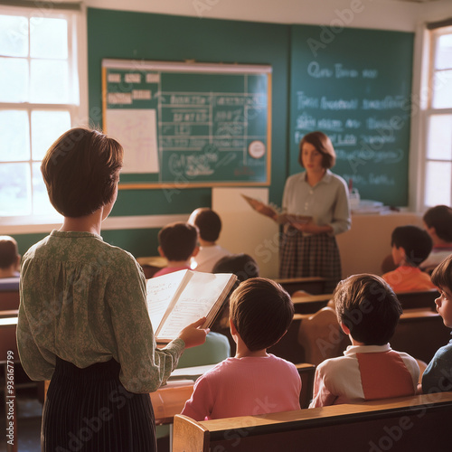 students in classroom