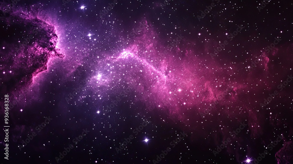 Fototapeta premium dark rose starfield, constellation Scorpio, dark rose, dark purple, dark violet