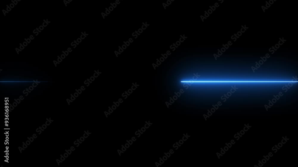 Horizontal neon line direction left and right. Horizontal neon line direction left and right.