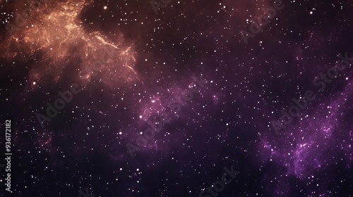 dark sienna starfield, constellation Libra, dark sienna, dark purple, dark violet