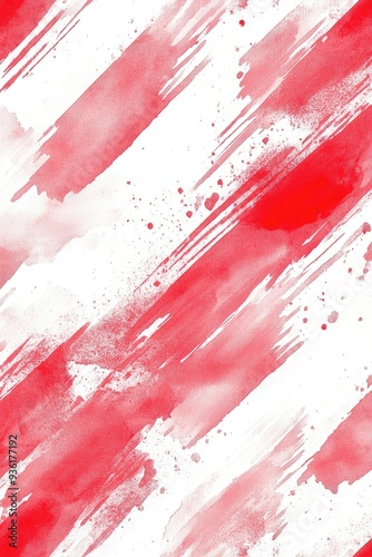 red water color splash spot texture on white background