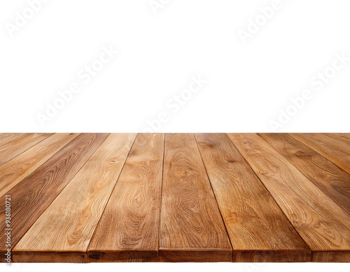 Close-up view of a wooden surface showcasing the rich texture and natural patterns of polished timber. Ideal for backgrounds.