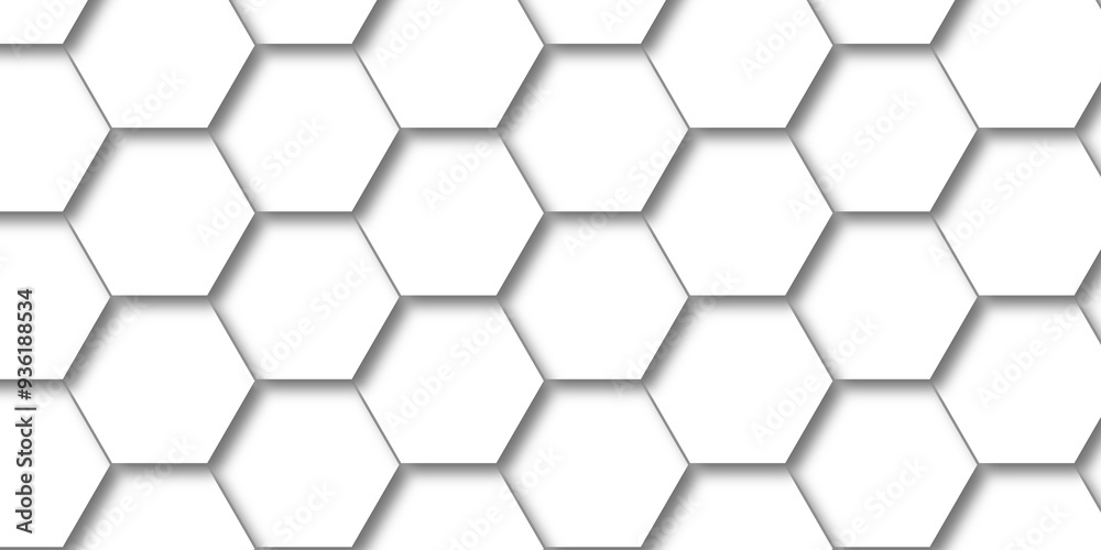 White Hexagonal Background. Luxury White Pattern. Futuristic abstract honeycomb mosaic white background. geometric mesh cell texture. modern futuristic wallpaper. White Hexagonal Background. Luxury White Pattern. Futuristic abstract honeycomb mosaic white background. geometric mesh cell texture. modern futuristic wallpaper.