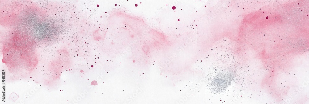 light watercolor, light pink and silver, pastel with glitter, background light watercolor, light pink and silver, pastel with glitter, background
