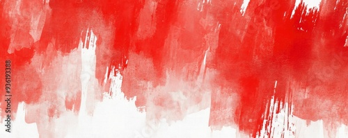 red water color splash spot texture on white background
