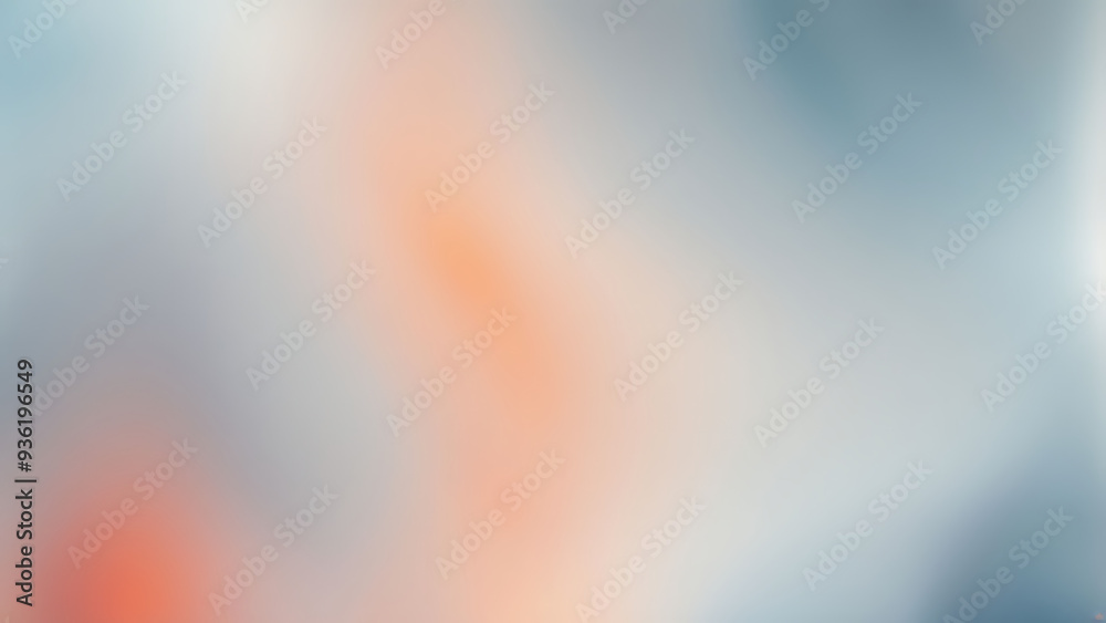 Ethereal Warmth Meets Cool Serenity Abstract Background Ethereal Warmth Meets Cool Serenity Abstract Background