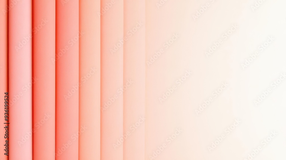 Obraz premium Abstract pastel background design with soft gradients of pink and cream tones, perfect for creative and inspirational projects.
