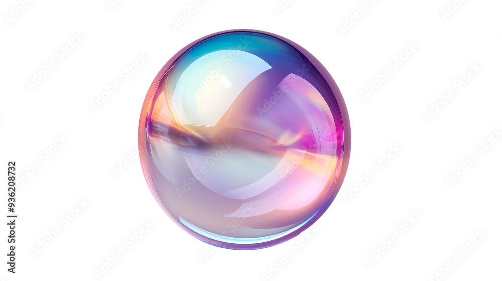 crystal ball on a cube, gradient, round, circle, holographic, hologram, holographs, gradients, transparent