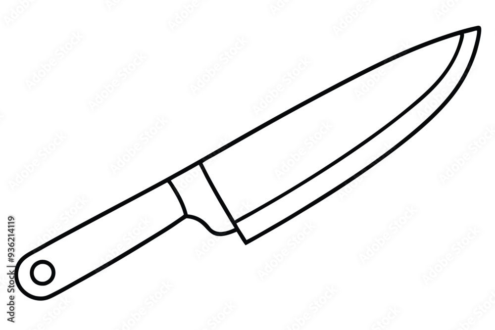 knife line art vector illustration knife line art vector illustration