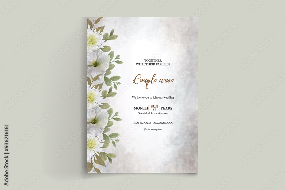 BRIDAL SHOWER FLORAL INVITATION TEMPLATE BRIDAL SHOWER FLORAL INVITATION TEMPLATE