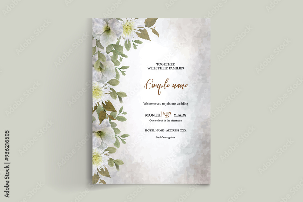 BRIDAL SHOWER FLORAL INVITATION TEMPLATE BRIDAL SHOWER FLORAL INVITATION TEMPLATE