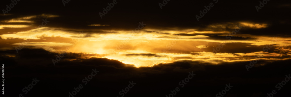 Obraz premium sunset in the sky