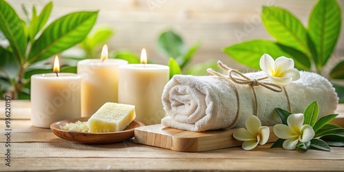 Bathroom spa relaxation with soap and towel , spa, relaxation, bathroom, soap, towel, self-care, wellness, pampering