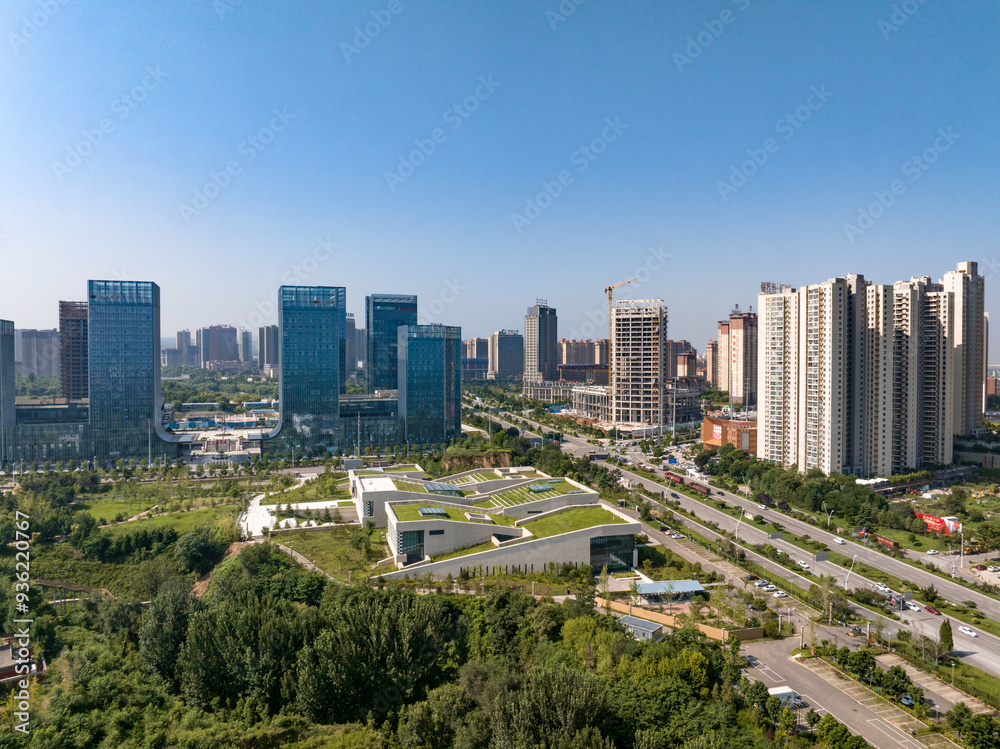 Obraz premium view of modern city