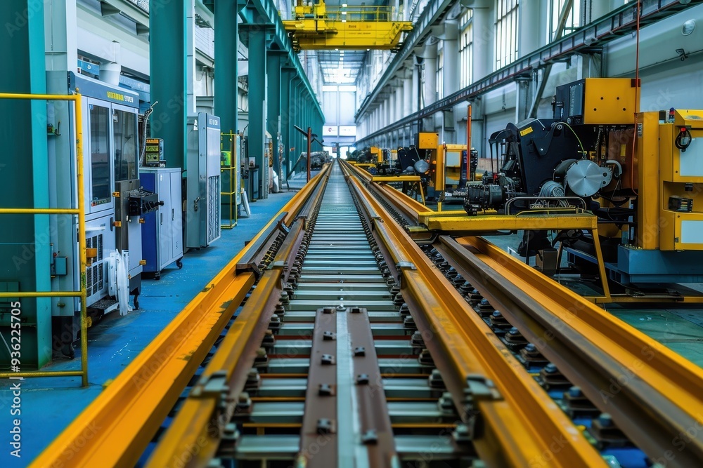 Fototapeta premium Belts in industrial plants