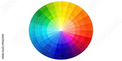 color wheel displaying HSV, HSB, and RGB color models, color wheel,HSV, HSB, RGB, colors, graphic design photo