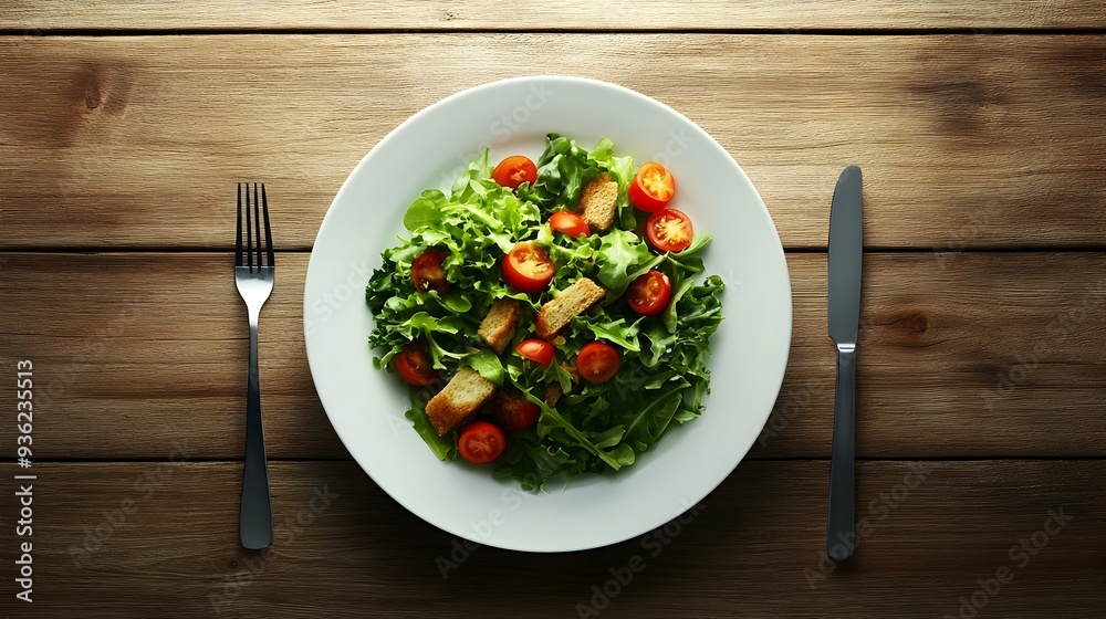 Perfectly Proportioned 3D Plate Showcasing Ideal Meal Composition for Balanced Nutrition