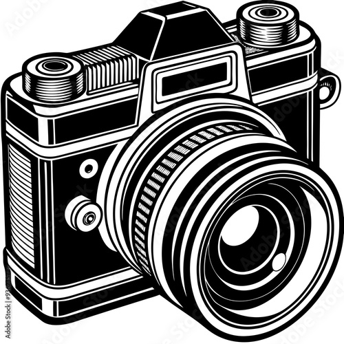 vintage photo camera