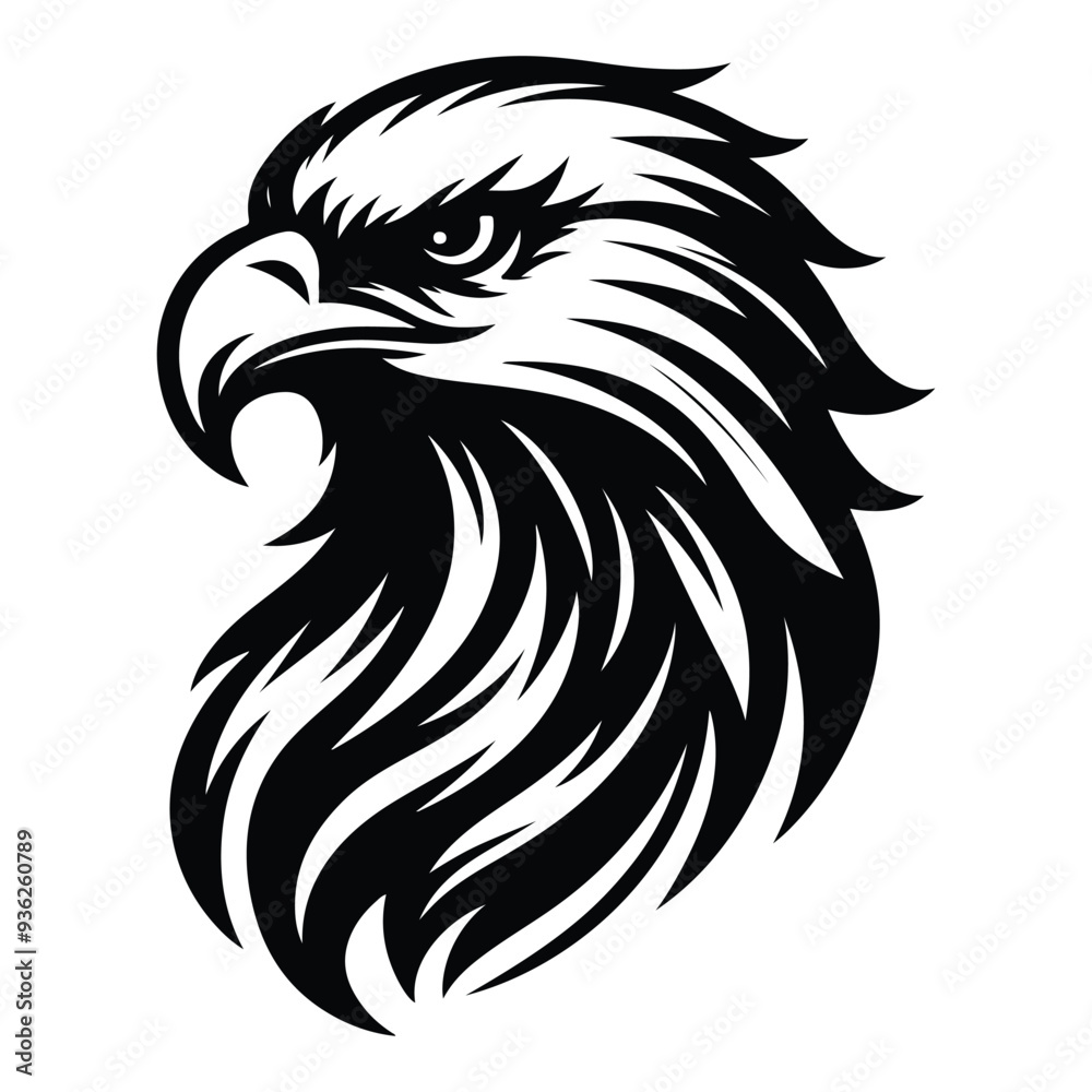 Eagle Face Silhouette, Bald Eagle Head Silhouette Vector Art Eagle face Silhouettes Clipart Eagle Face Silhouette, Bald Eagle Head Silhouette Vector Art Eagle face Silhouettes Clipart