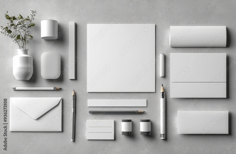 Blank Stationery Mockup Blank Stationery Mockup