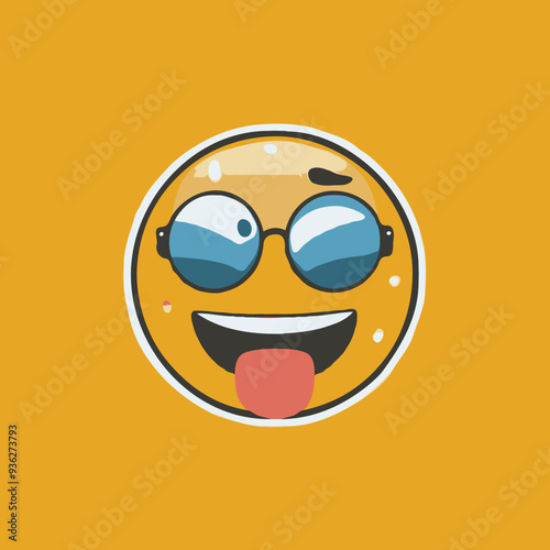 Bright and Cheerful Happy Smiling Face Emoji