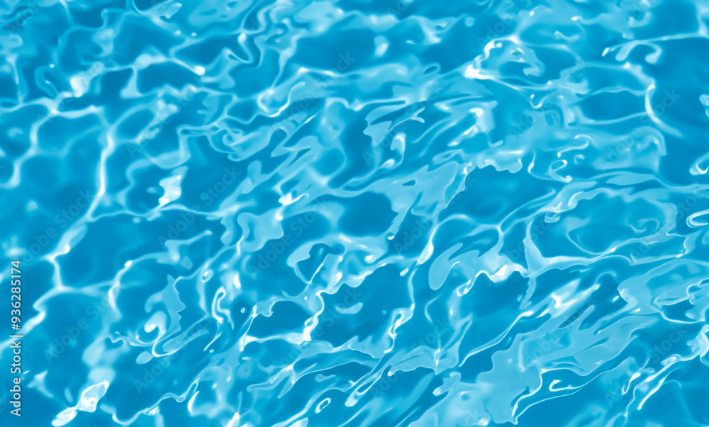 Fototapeta premium pool blue water background