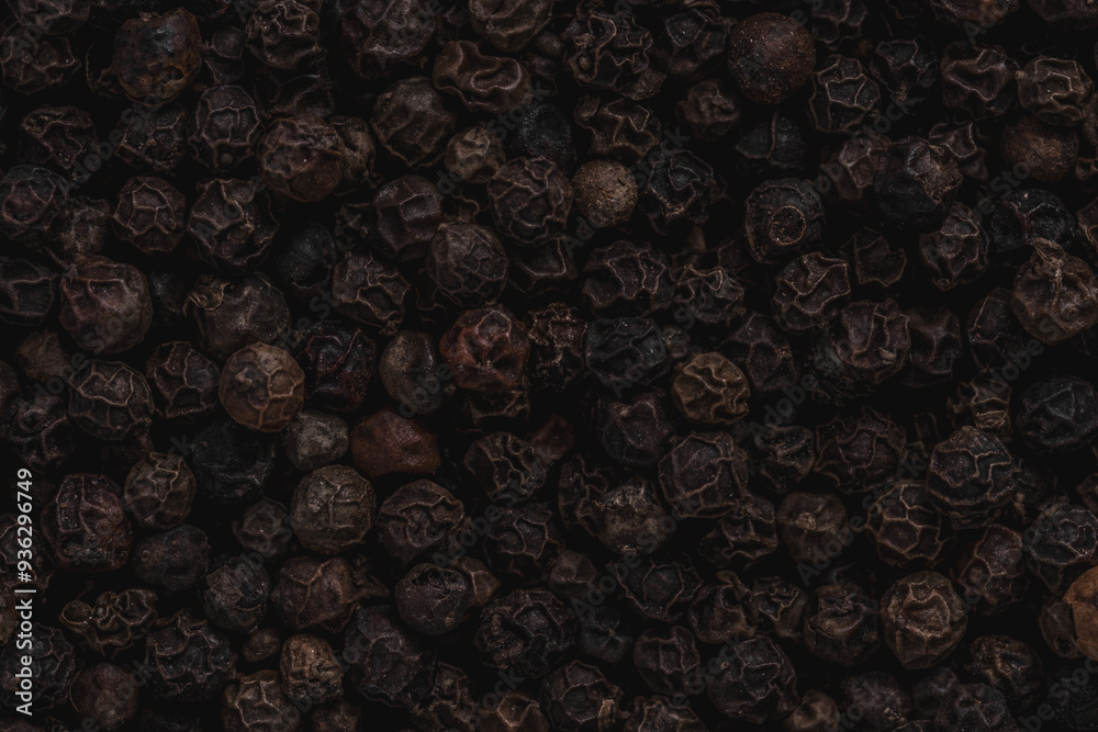 Black pepper background. Peppercorns texture. Black pepper background. Peppercorns texture.