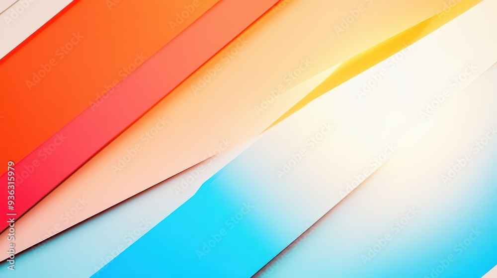Vibrant layers of curved paper create a dynamic, colorful background with smooth gradients and modern aesthetic appeal. Vibrant layers of curved paper create a dynamic, colorful background with smooth gradients and modern aesthetic appeal.