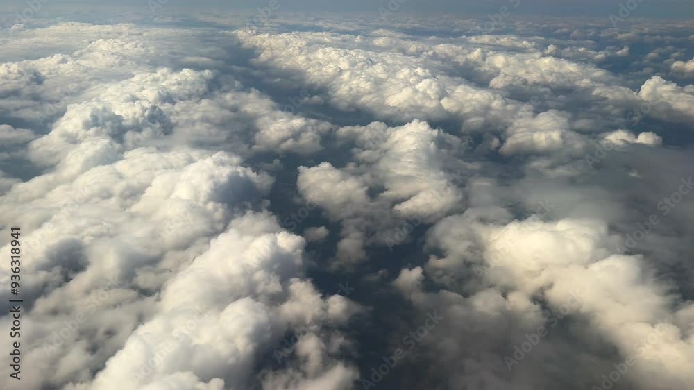 a flight with the aeroplane above the clouds a flight with the aeroplane above the clouds