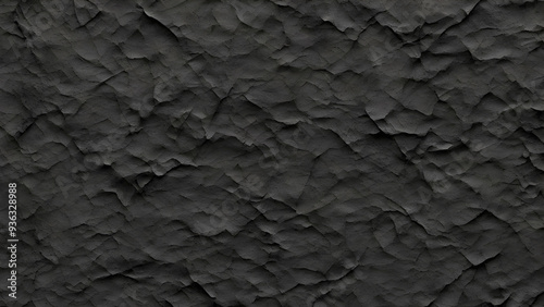 A rustic brunt black wrinkled paper texture 