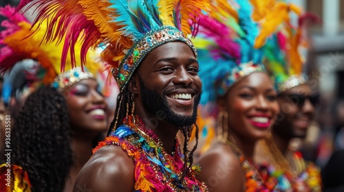 Colorful Notting Hill Carnival Parade Celebrating Diversity in London