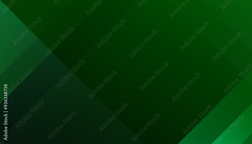 Obraz premium Abstract green geometric background. Vector illustration