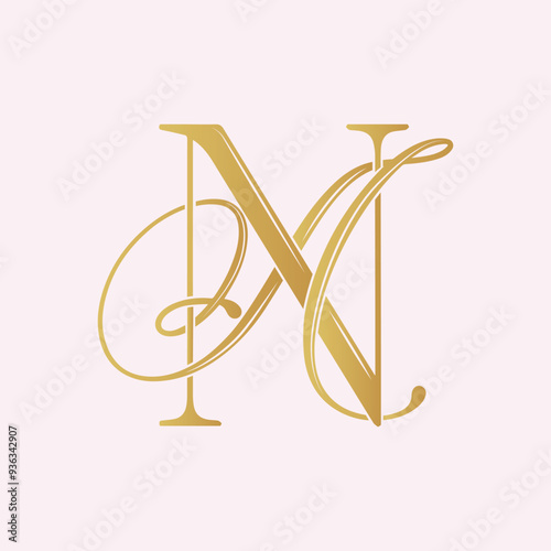 AN, NA,  logo AN, Letter AN, monogram AN , vector, logo, Wedding Monogram Initials, Wedding Logo,Wedding Monogram,Logo Design