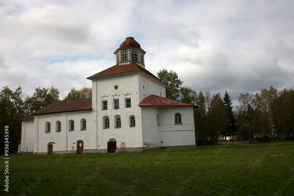 Russia Arkhangelsk region, Kargopol on a cloudy summer day Russia Arkhangelsk region, Kargopol on a cloudy summer day