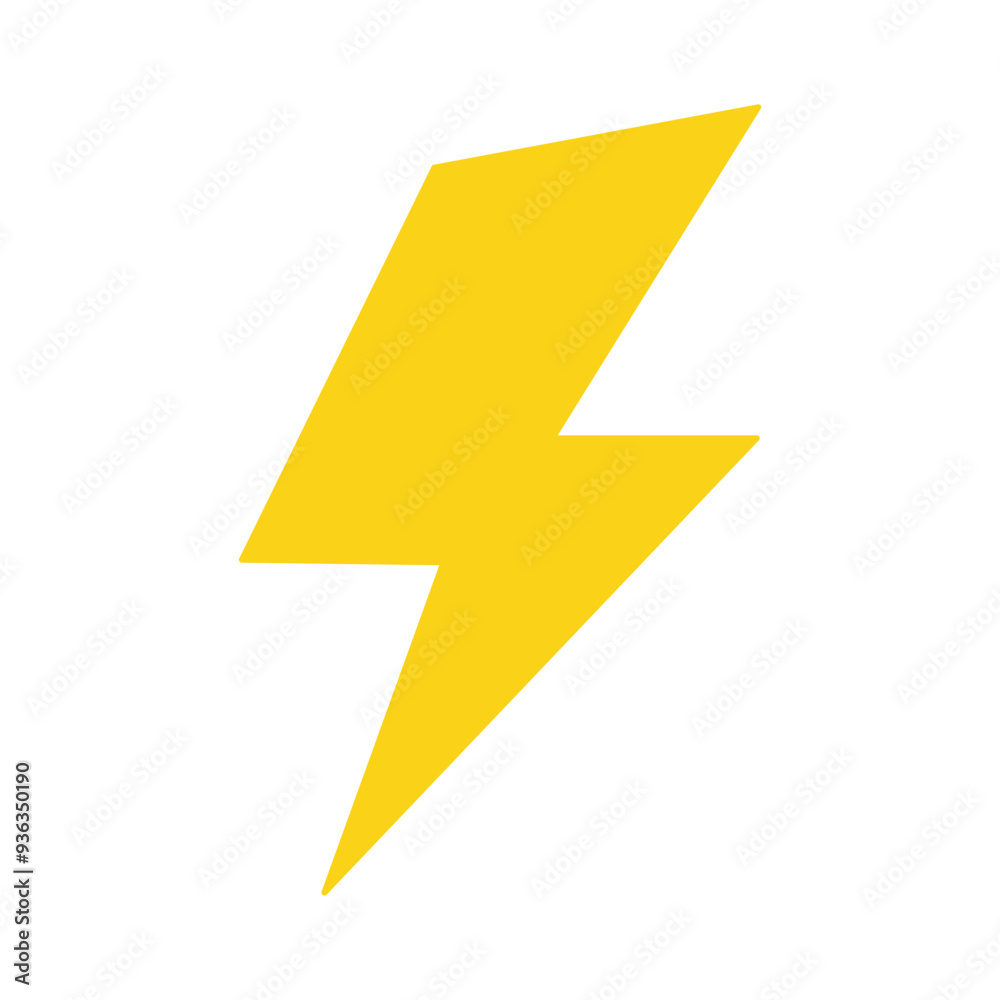 Lightning flash icon symbol sign isolated on white design. Vector illustration Lightning flash icon symbol sign isolated on white design. Vector illustration