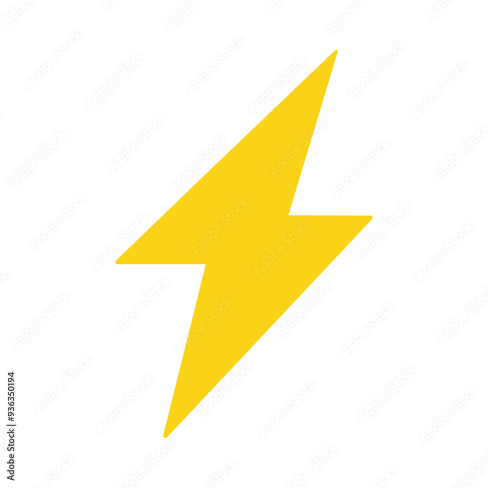 Lightning flash icon symbol sign isolated on white design. Vector illustration Lightning flash icon symbol sign isolated on white design. Vector illustration