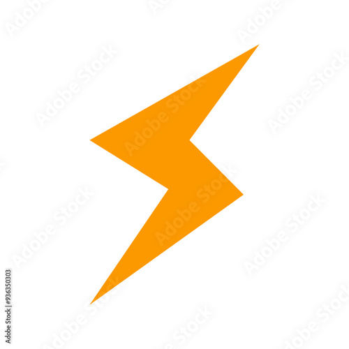 Free Download Lightning flash icon symbol sign isolated on white design. Vector illustration - GFXLoad