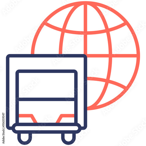 Worldwide Delivery Icon