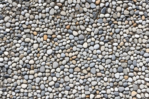 A collection of rocks lying flat on the ground