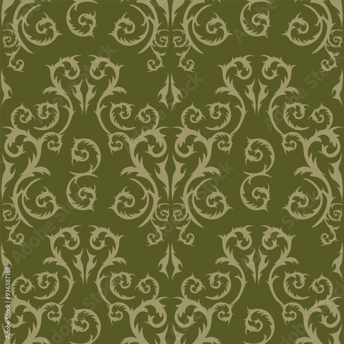 Elegance pink floral stems seamless pattern on a grey background. Vector hand drawn. Artistic, abstract flowers and tiny leaves, buds bells printing. Template for designs, fabric, fashion, textile
