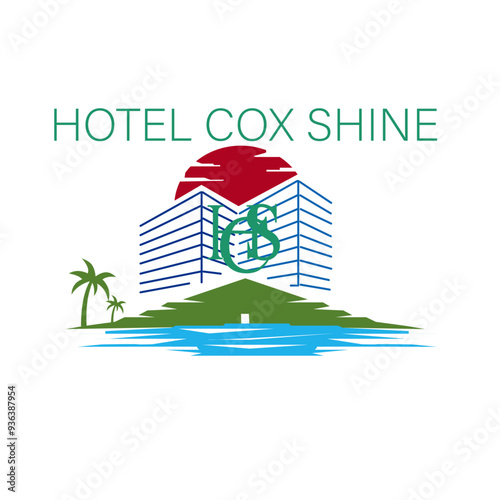 Hotel Cox Shine Logo Design