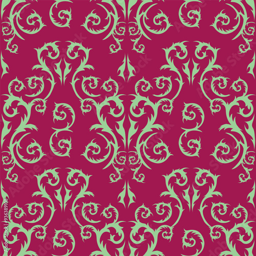 the combination of natural tones and detailed motifs makes this pattern a soothing and stylish option.