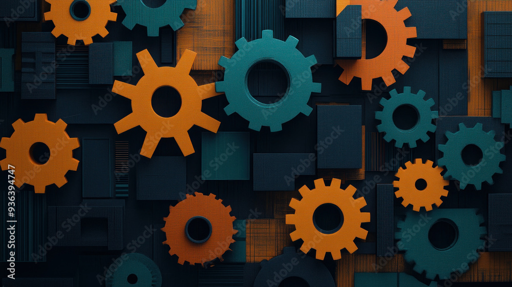 Abstract gears labeled tax and spending interlocking, symbolizing the dynamics of fiscal policy, fiscal policy, economic mechanism Abstract gears labeled tax and spending interlocking, symbolizing the dynamics of fiscal policy, fiscal policy, economic mechanism