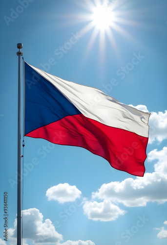 Flag of Czech Republic