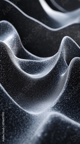 Abstract Grainy Background with Realistic Noise Texture