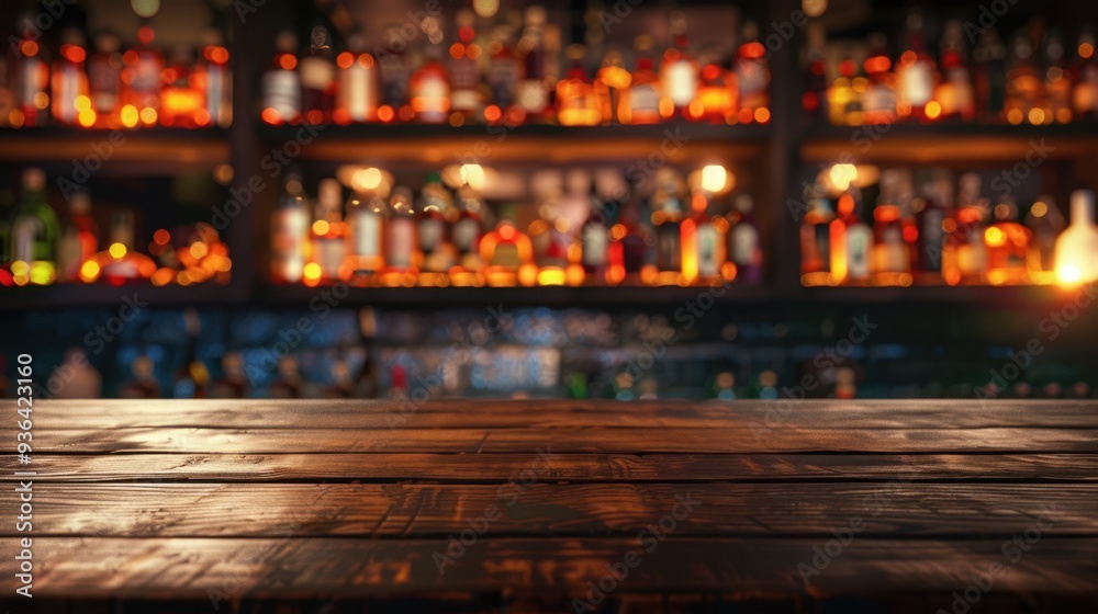 The Wooden Bar Counter The Wooden Bar Counter