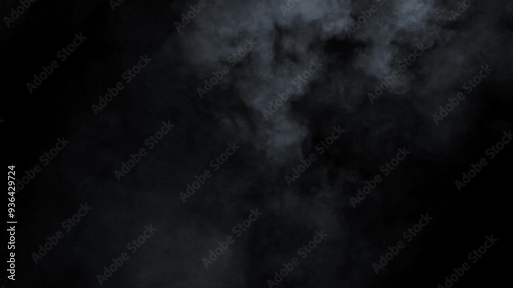 Abstract white smoke in slow motion. Smoke, Cloud of cold fog in light spot background. Light, white, fog, cloud, black background, 4k, ice smoke cloud. Floating fog. Abstract white smoke in slow motion. Smoke, Cloud of cold fog in light spot background. Light, white, fog, cloud, black background, 4k, ice smoke cloud. Floating fog.