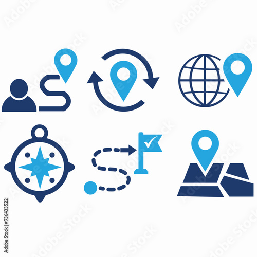 destination,campass,geolocation,change location,path,exact location icon symbol illustration photo